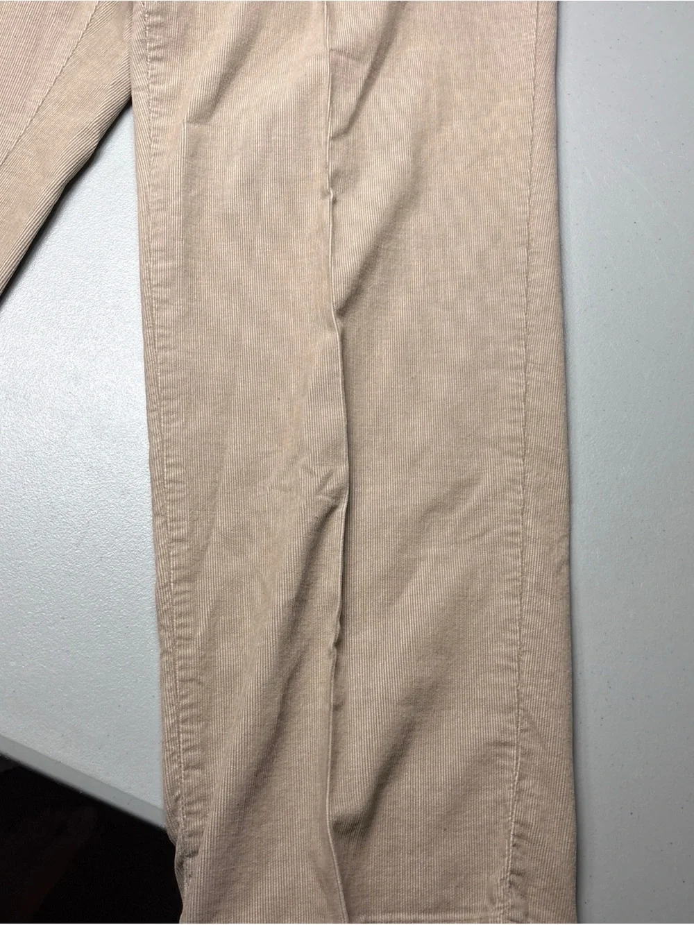 VTG Polo Ralph Lauren Mens 36X30 Corduroy Pants Tan Pleated Leg Classic 90s Y2K